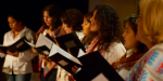 La chorale Zamâan AWSA chante pour les 25 ans d'anniversiare du Lobby Européen des Femmes 