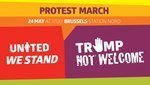 Protestmars <i>Trump not Welcome</i>